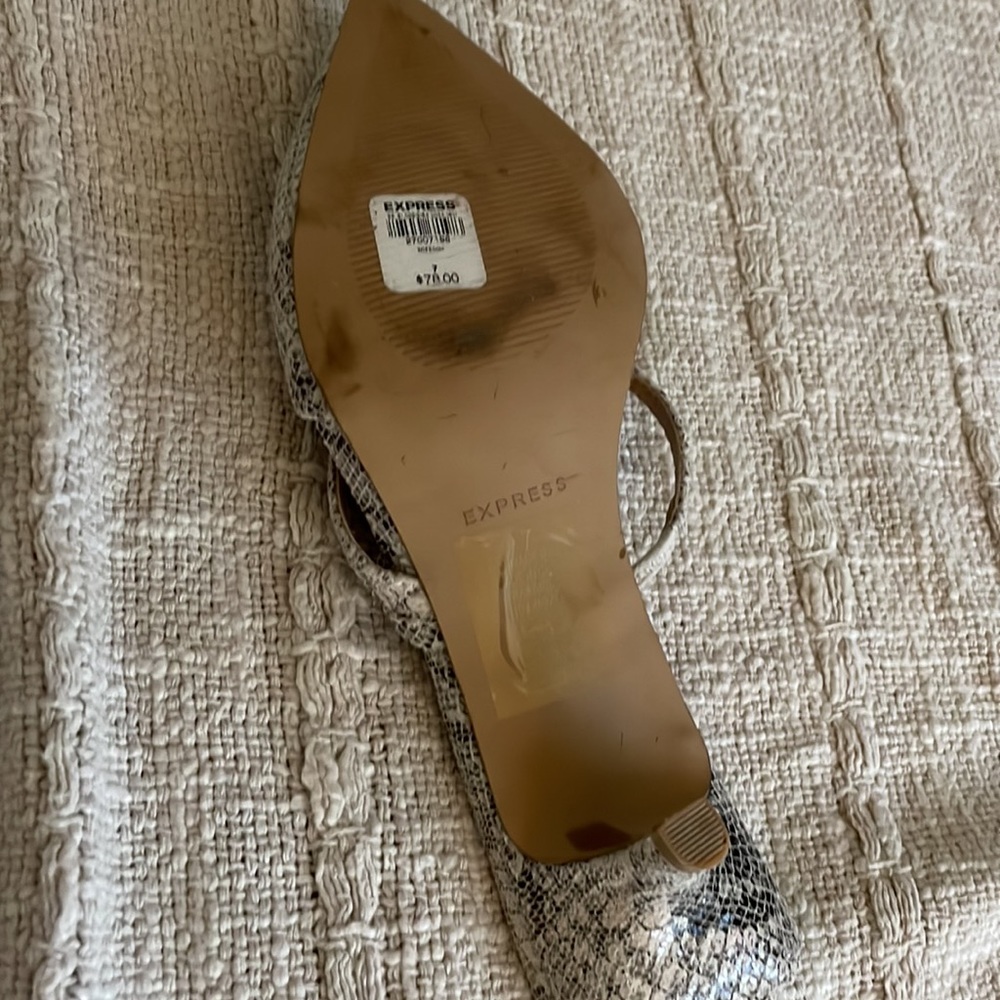Express Kitten Heel Slides View 3